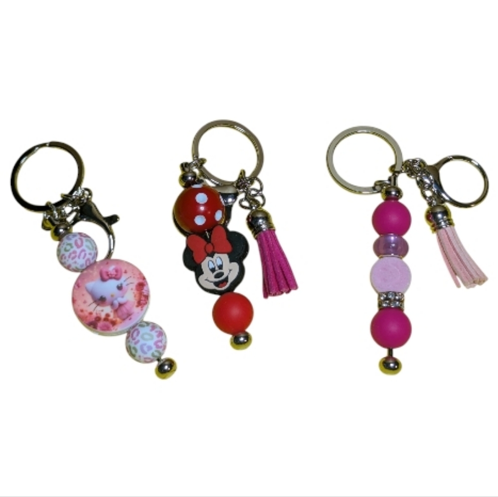 Handmade Key Chains Bag Charms Buyers Choice Hand Crafted NEW